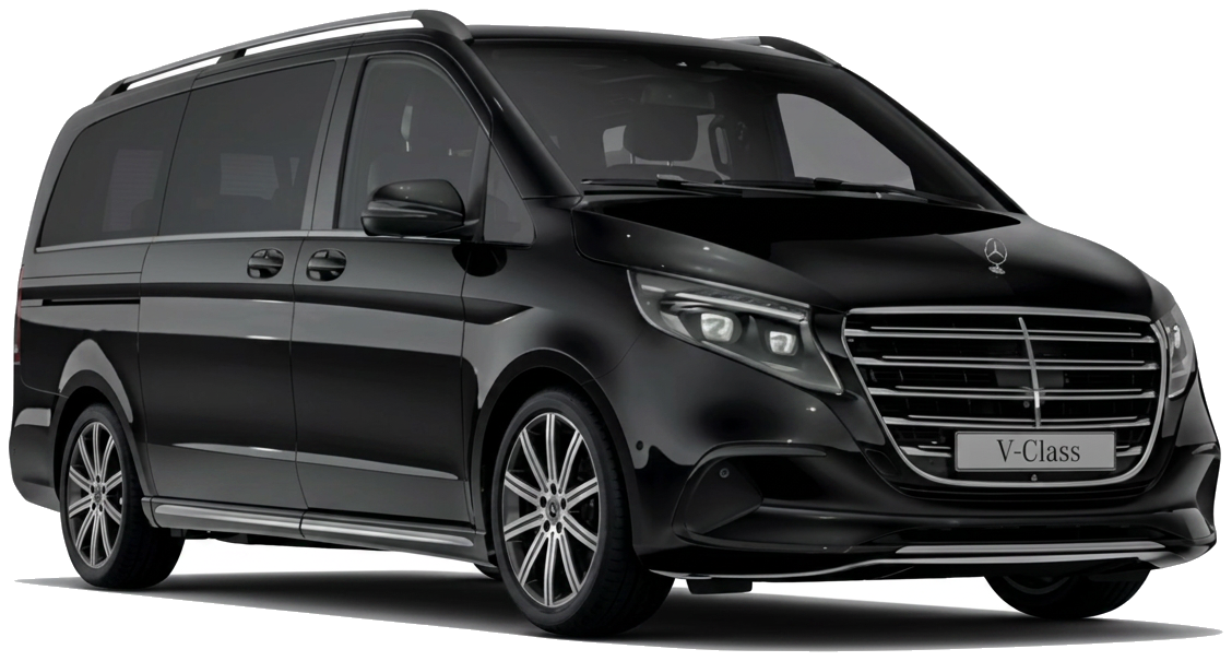 Mercedes V-Class minivan business class for SKG airport transfers
