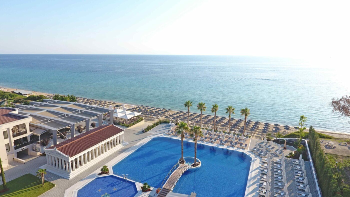 Potidea Palace — Nea Potidea, Kassandra · private transfer from Thessaloniki Airport