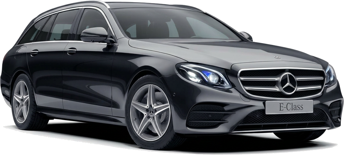 Mercedes E-Class T-Model sedan with extra luggage space